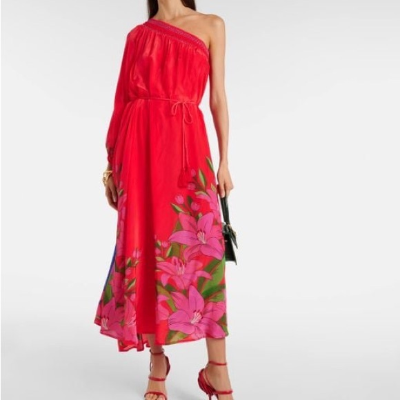 FARM RIO Summer Fruit Scarf Dress Size XS (runs big) main image 1